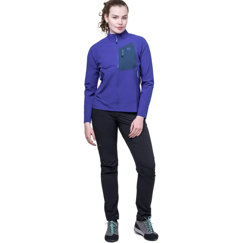 Mountain Equipment Softshell Jackets-Womens Arrow Jacket - Clematis-Dusk