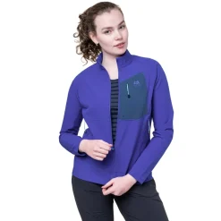 Mountain Equipment Softshell Jackets-Womens Arrow Jacket - Clematis-Dusk