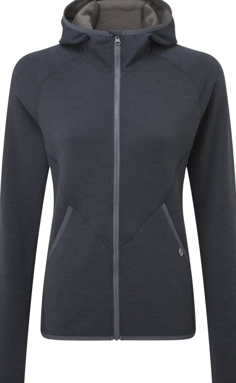 Mountain Equipment Fleece & Mid Layer-Womens Calico Hooded Jacket - Cosmos