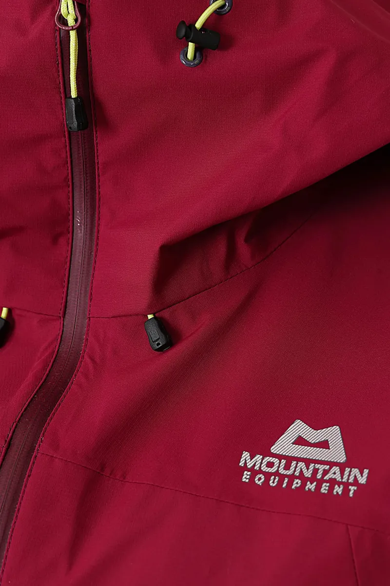 Mountain Equipment Waterproof Jackets-Womens Derwent Jacket - Cranberry