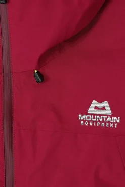 Mountain Equipment Waterproof Jackets-Womens Derwent Jacket - Cranberry