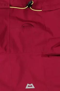 Mountain Equipment Waterproof Jackets-Womens Derwent Jacket - Cranberry