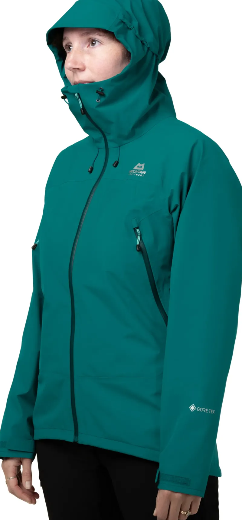 Mountain Equipment Waterproof Jackets-Womens Derwent Jacket - Tasman Blue