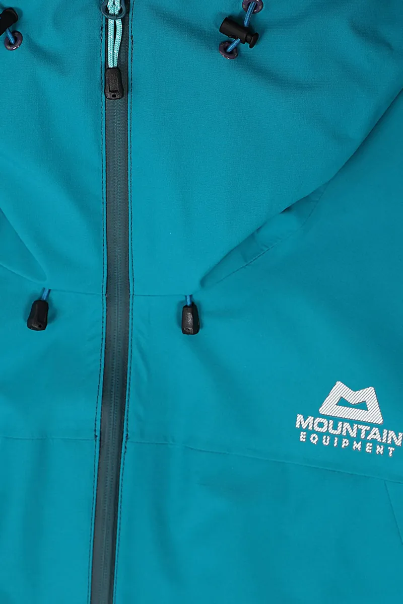 Mountain Equipment Waterproof Jackets-Womens Derwent Jacket - Tasman Blue