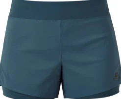 Mountain Equipment Shorts & Skirts-Womens Dynamo Twin Shorts - Majolica Blue