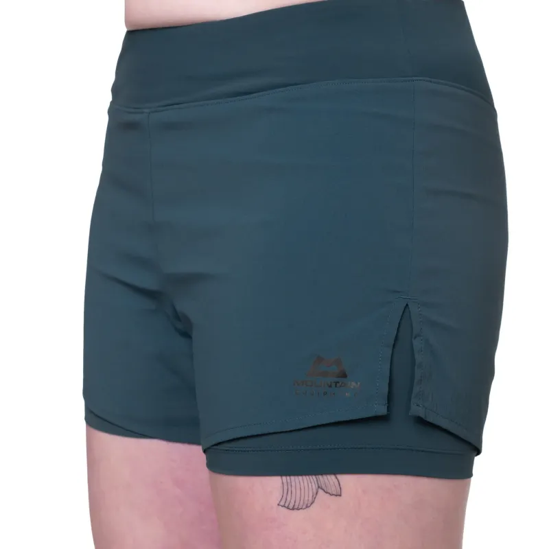 Mountain Equipment Shorts & Skirts-Womens Dynamo Twin Shorts - Majolica Blue