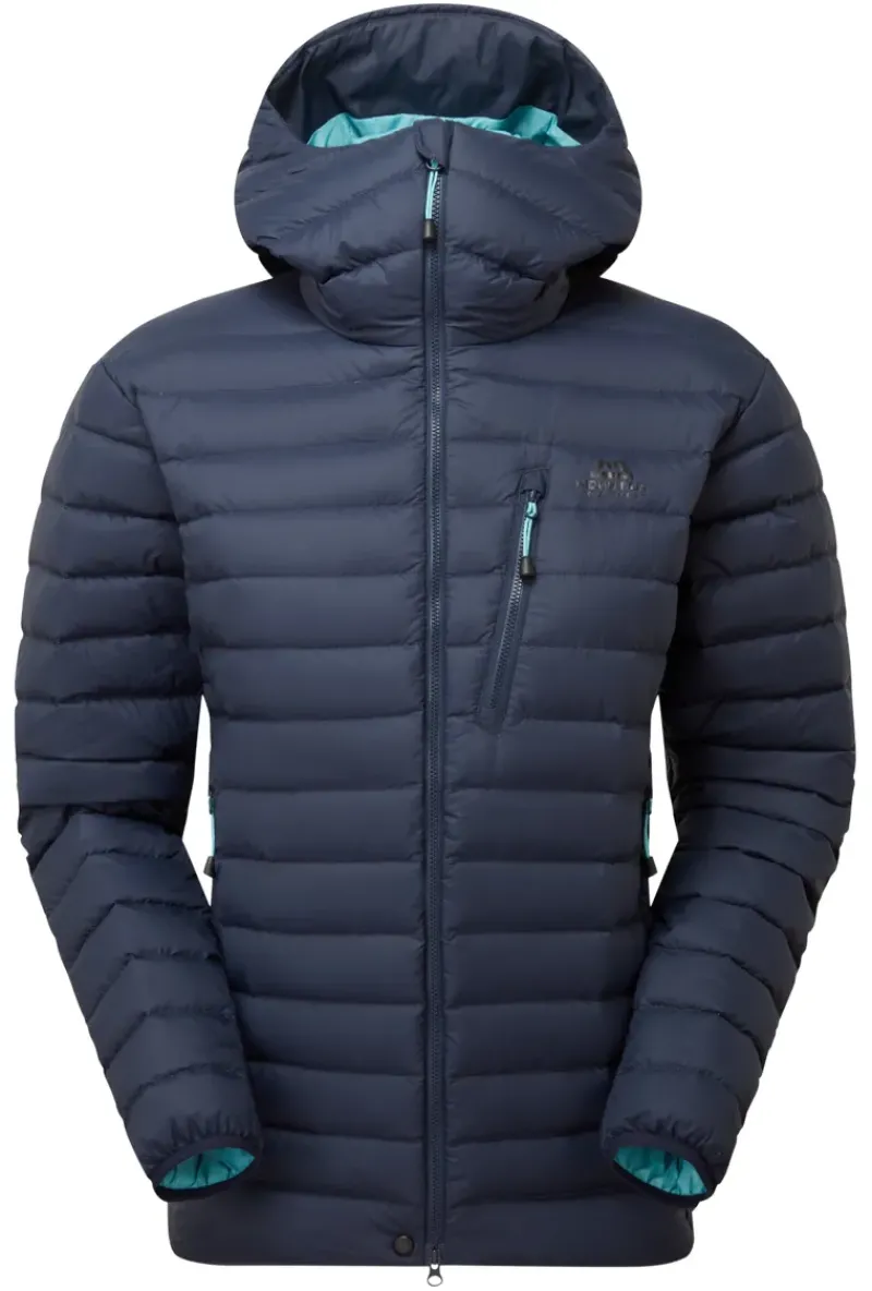 Mountain Equipment Insulated Jackets-Womens Earthrise Hooded Jacket - Cosmos
