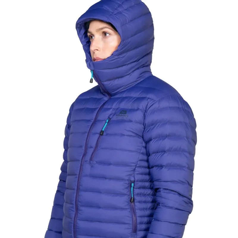 Mountain Equipment Insulated Jackets-Womens Earthrise Hooded Jacket - Cosmos