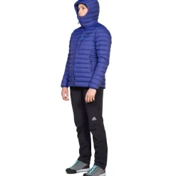 Mountain Equipment Insulated Jackets-Womens Earthrise Hooded Jacket - Amethyst