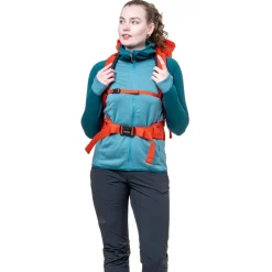 Mountain Equipment Fleece & Mid Layer-Womens Eclipse Hooded Jacket - Medieval Blue
