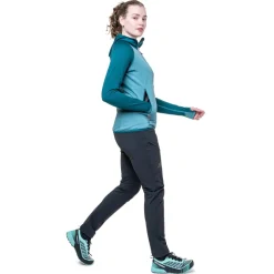 Mountain Equipment Fleece & Mid Layer-Womens Eclipse Hooded Jacket - Topaz-Medieval
