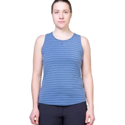 Mountain Equipment T-Shirts & Baselayers-Womens Equinox Vest - Vivid Stripe