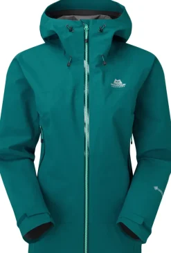 Mountain Equipment Waterproof Jackets-Womens Garwhal Jacket - Spruce