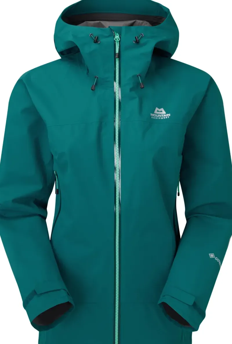 Mountain Equipment Waterproof Jackets-Womens Garwhal Jacket - Spruce