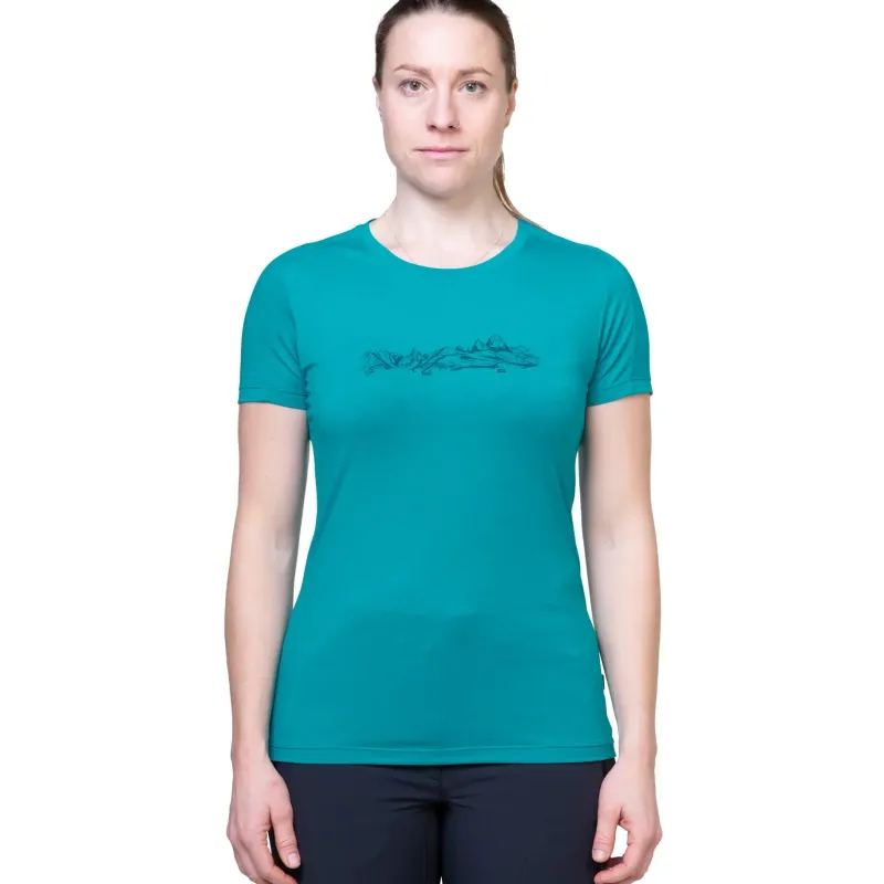 Mountain Equipment T-Shirts & Baselayers-Womens Headpoint Skyline Tee - Amethyst