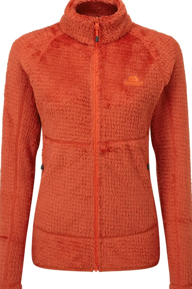 Mountain Equipment Fleece & Mid Layer-Womens Hispar Jacket - Red Rock