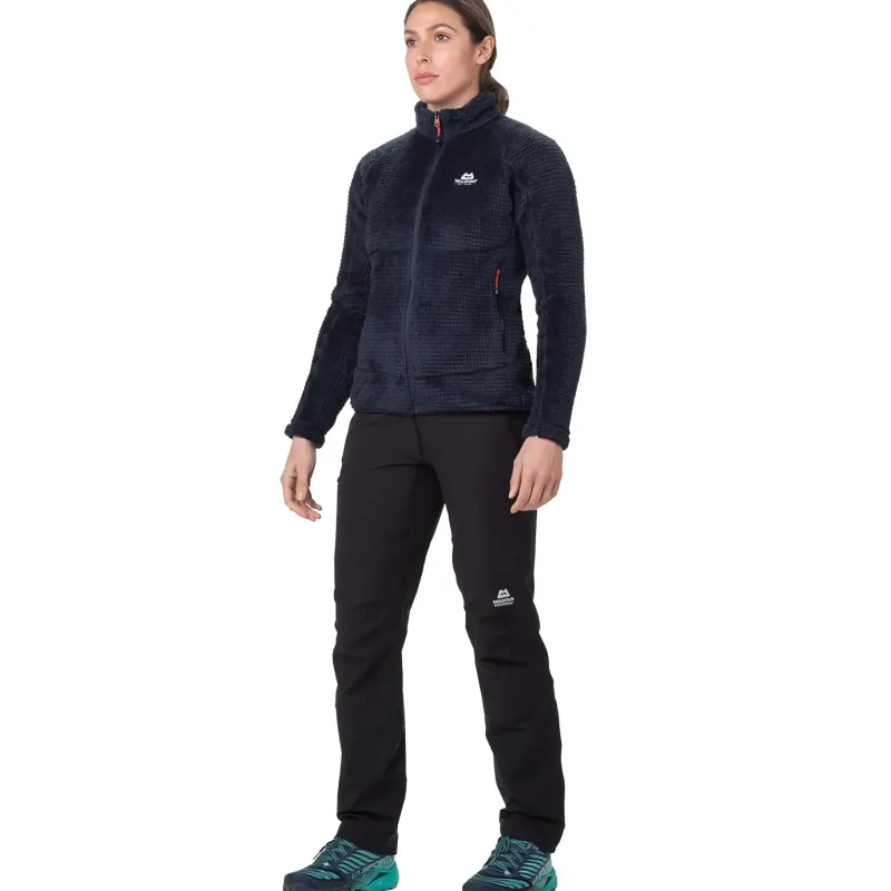 Mountain Equipment Fleece & Mid Layer-Womens Hispar Jacket - Stellar Blue