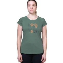 Mountain Equipment T-Shirts & Baselayers-Womens Leaf Tee - Aqua