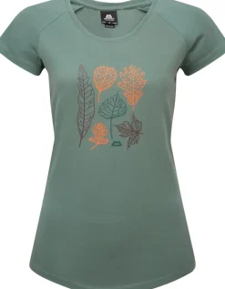 Mountain Equipment T-Shirts & Baselayers-Womens Leaf Tee - Sage