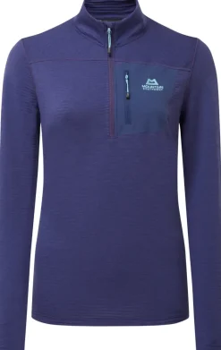 Mountain Equipment Fleece & Mid Layer-Womens Lumiko Zip T - Amethyst-Medieval