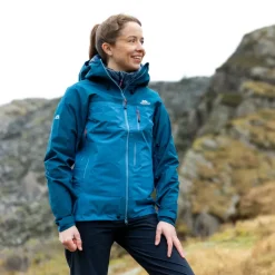 Mountain Equipment Waterproof Jackets-Womens Makalu Jacket - Stellar-Majolica