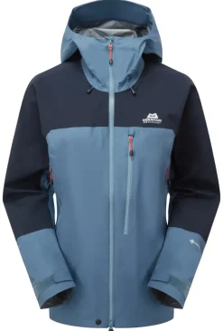 Mountain Equipment Waterproof Jackets-Womens Manaslu Jacket - Stellar-Cosmos