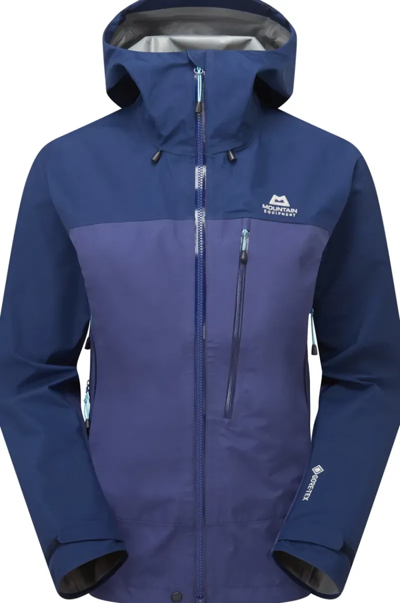 Mountain Equipment Waterproof Jackets-Womens Makalu Jacket - Amethyst-Medieval