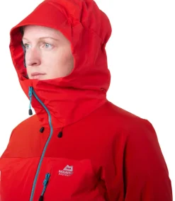 Mountain Equipment Waterproof Jackets-Womens Manaslu Jacket - Spruce-Deep Teal