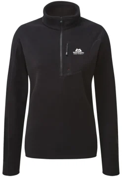 Mountain Equipment Fleece & Mid Layer-Womens Micro Zip-T Fleece - Black