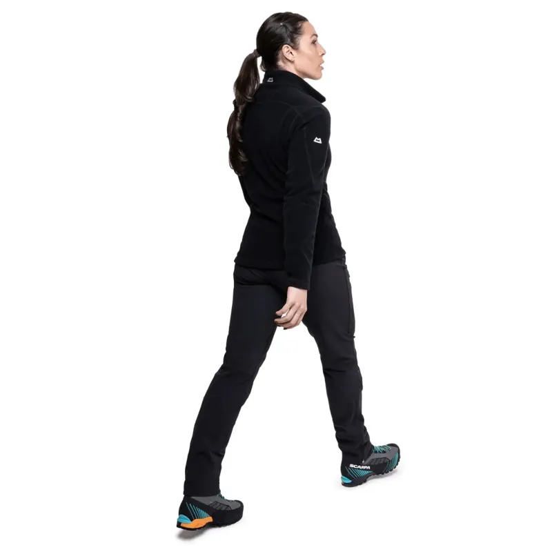 Mountain Equipment Fleece & Mid Layer-Womens Micro Zip-T Fleece - Black