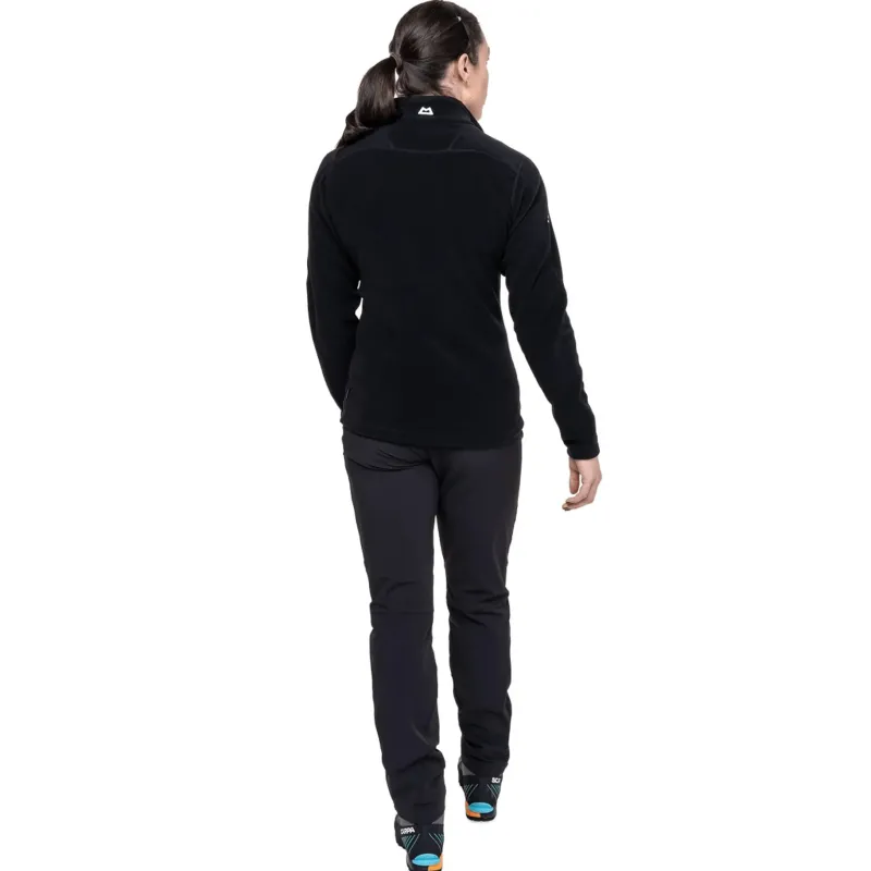 Mountain Equipment Fleece & Mid Layer-Womens Micro Zip-T Fleece - Black