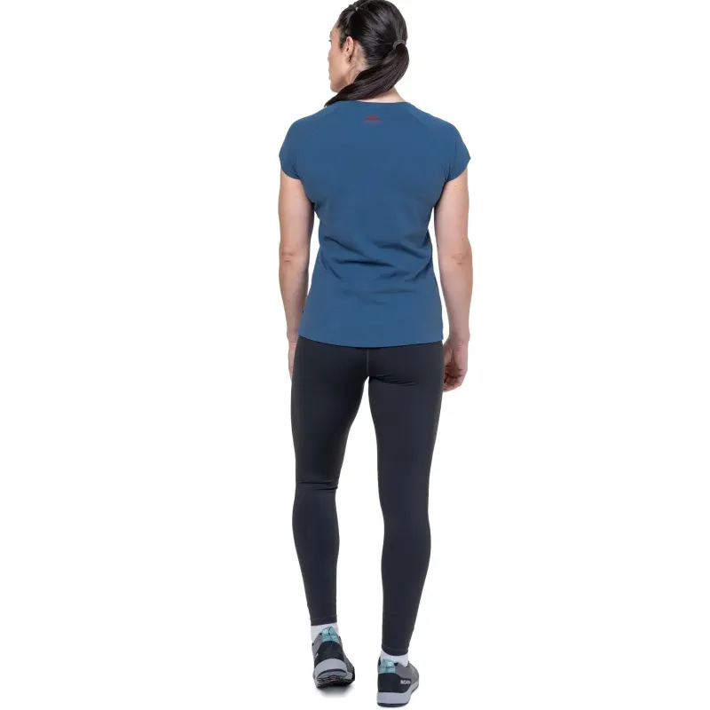 Mountain Equipment T-Shirts & Baselayers-Womens Mountain Flower Tee - Sage