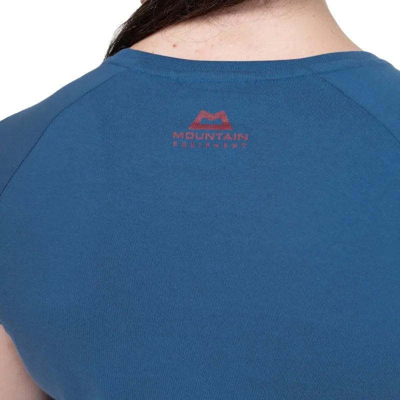 Mountain Equipment T-Shirts & Baselayers-Womens Mountain Flower Tee - Sage