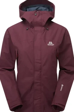Mountain Equipment Waterproof Jackets-Womens Nanda Devi Jacket - Raisin