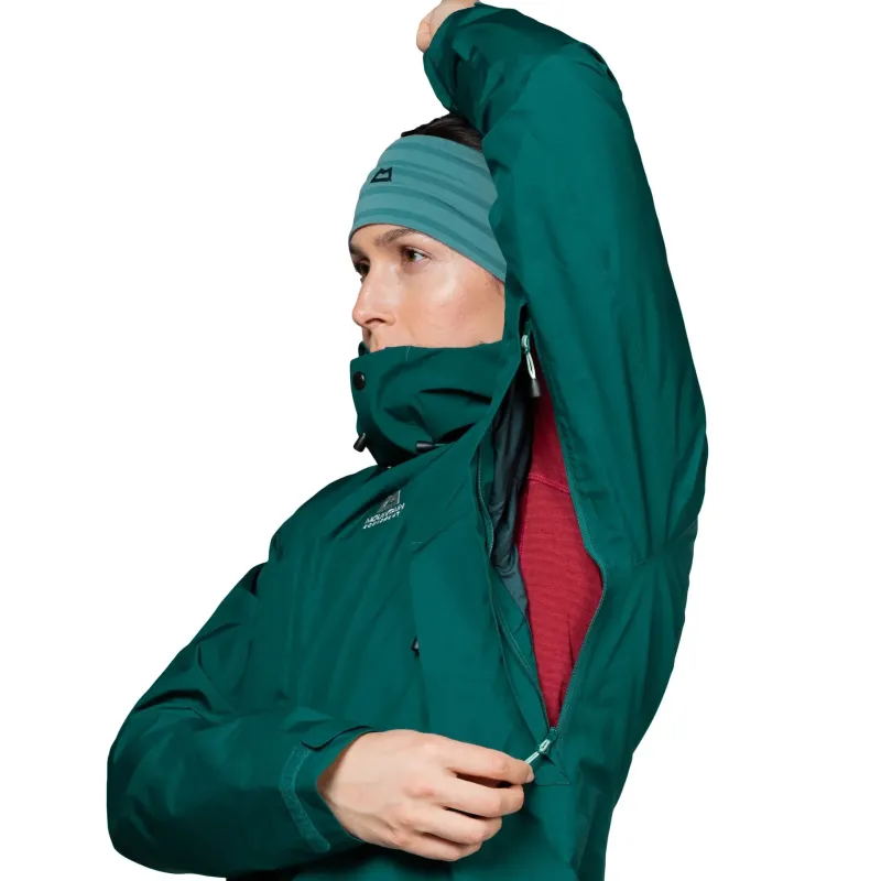 Mountain Equipment Waterproof Jackets-Womens Nanda Devi Jacket - Raisin