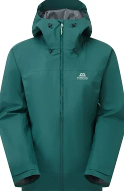Mountain Equipment Waterproof Jackets-Womens Odyssey Jacket - Deep Teal