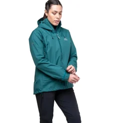 Mountain Equipment Waterproof Jackets-Womens Odyssey Jacket - Deep Teal