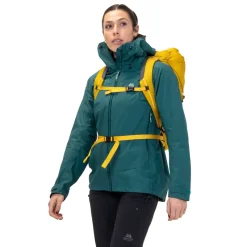 Mountain Equipment Waterproof Jackets-Womens Odyssey Jacket - Deep Teal