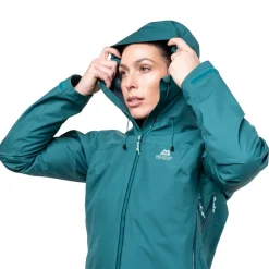 Mountain Equipment Waterproof Jackets-Womens Odyssey Jacket - Deep Teal