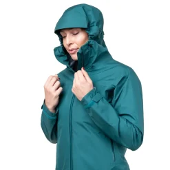 Mountain Equipment Waterproof Jackets-Womens Odyssey Jacket - Deep Teal