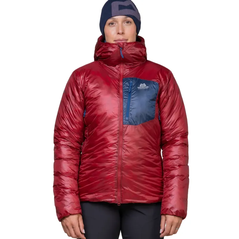 Mountain Equipment Insulated Jackets-Womens Oreus Hooded Jacket - Admiral Blue