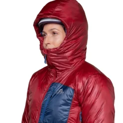 Mountain Equipment Insulated Jackets-Womens Oreus Hooded Jacket - Admiral Blue
