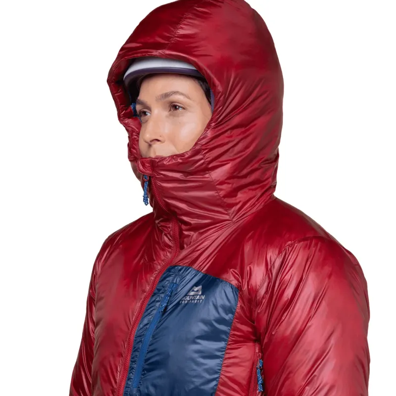 Mountain Equipment Insulated Jackets-Womens Oreus Hooded Jacket - Admiral Blue