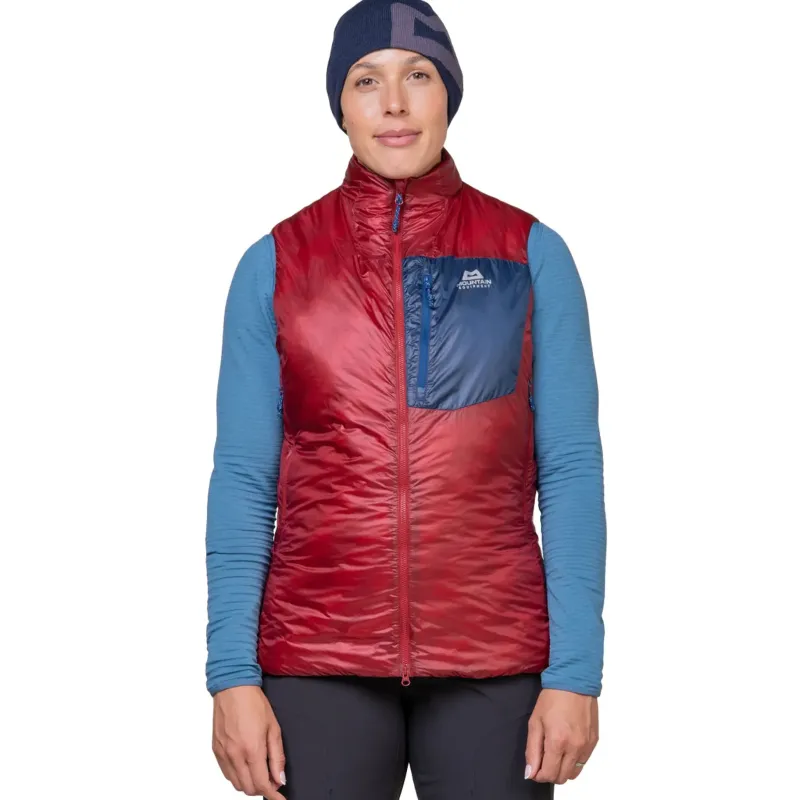 Mountain Equipment Vests & Gilets-Womens Oreus Vest - Admiral Blue