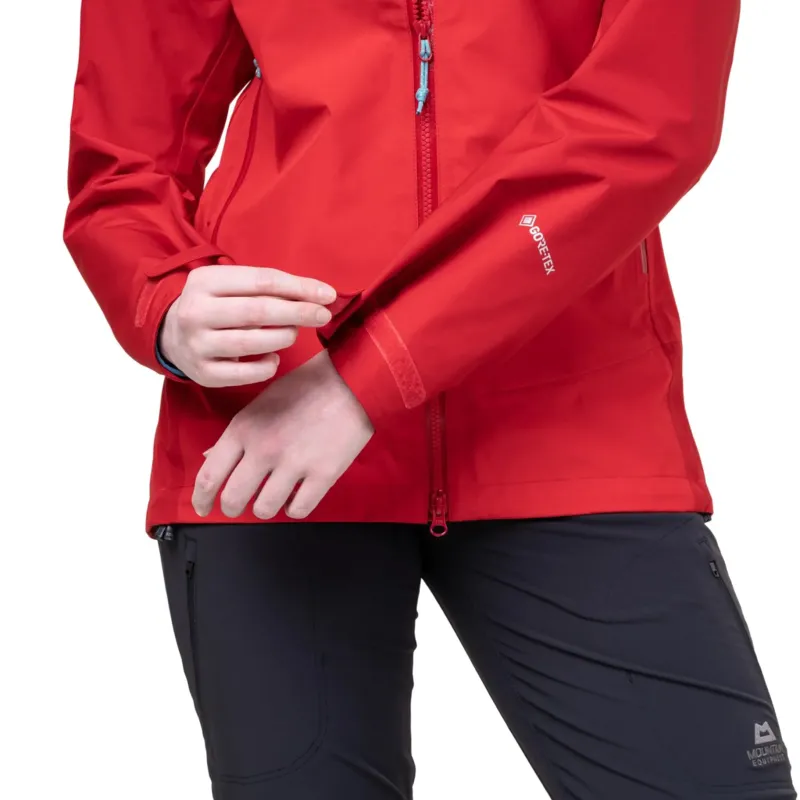 Mountain Equipment Waterproof Jackets-Womens Saltoro Jacket - Dusk-Cosmos