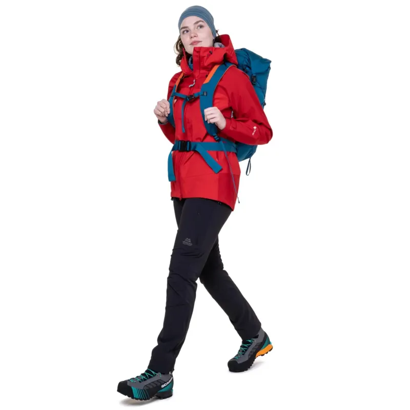 Mountain Equipment Waterproof Jackets-Womens Saltoro Jacket - Dusk-Cosmos