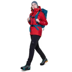 Mountain Equipment Waterproof Jackets-Womens Saltoro Jacket - Spruce-Deep Teal