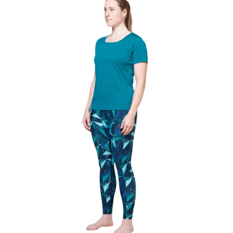 Mountain Equipment Trousers & Leggings-Womens Sereno Legging - Cosmos-Amethyst Print