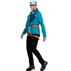 Mountain Equipment Softshell Jackets-Womens Squall Hooded Jacket - Topaz-Majolica