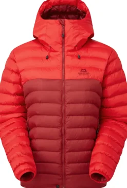 Mountain Equipment Insulated Jackets-Womens Superflux Jacket - Chili Red-Merlot